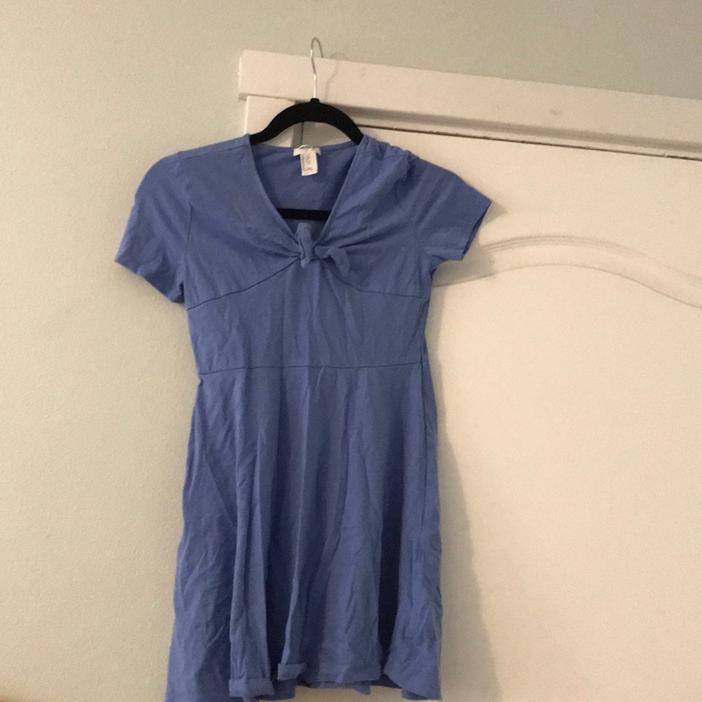 blue skater dress by Forever 21